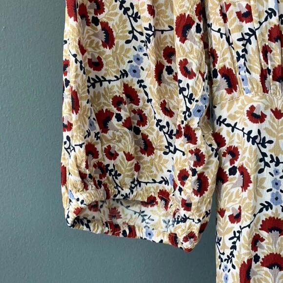 BILA 77 Floral Maxi Dress Flowing Casual- Size Large - Picture 6 of 8